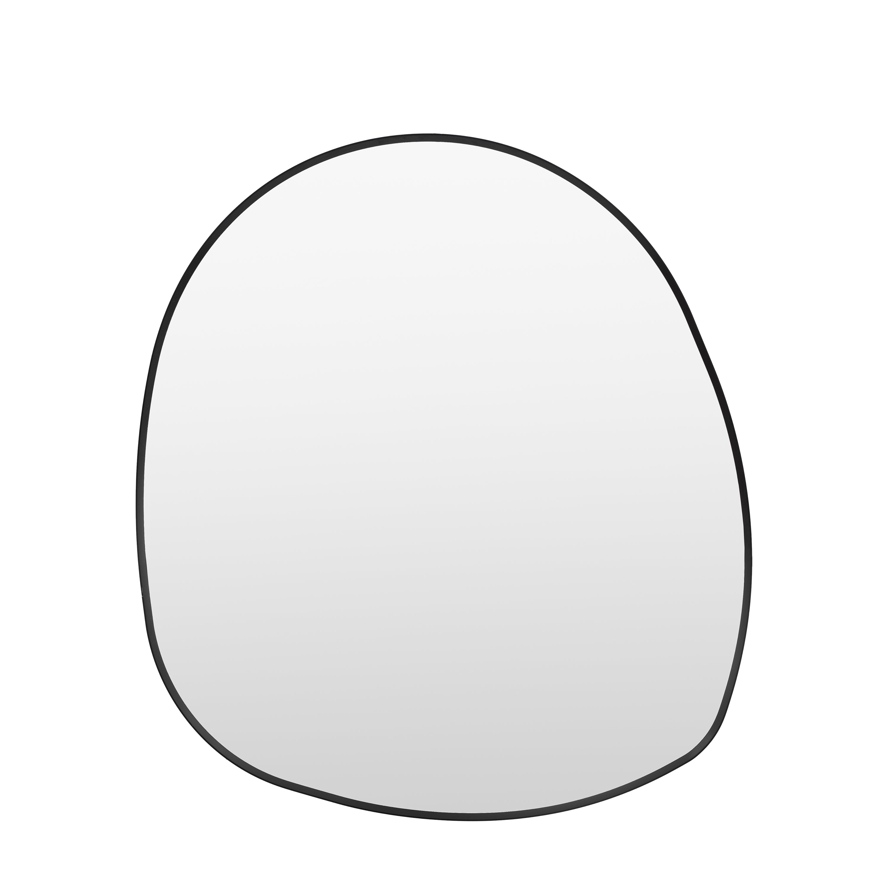 Claude Black Pebble Wall Mirror